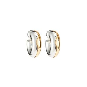 Like New Jenny Bird 70s Wave Two Tone Hoop Earrings